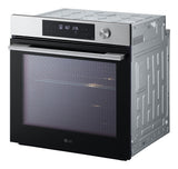 LG WSED7612S 76 L Sort, Rustfrit stål