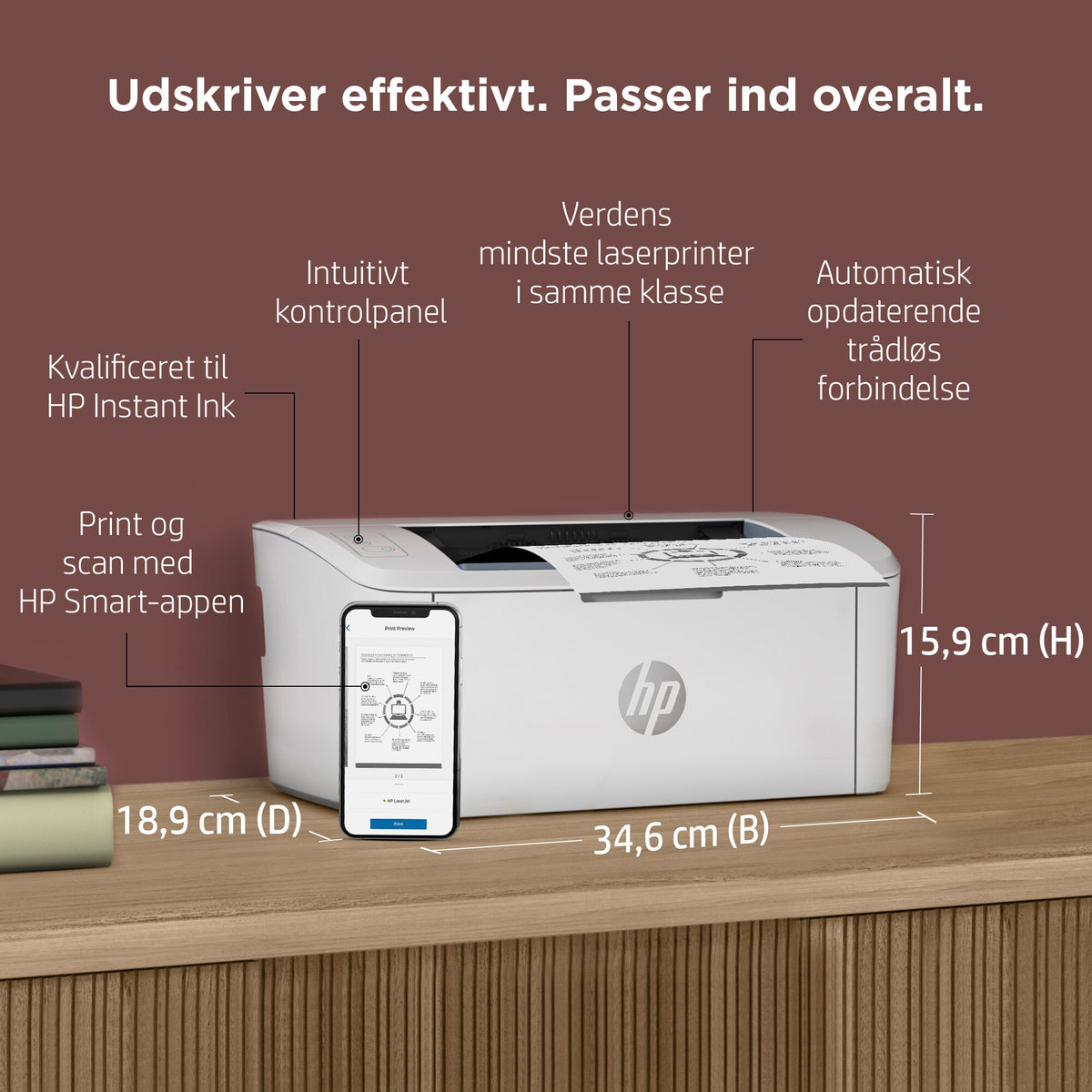 HP LaserJet M110w-printer