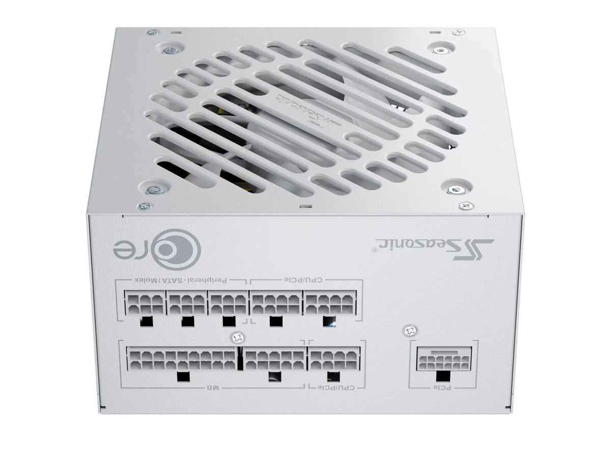 Seasonic Core GX 850 Watt ATX 3.1 80+ GOLD Fully Modular Strømforsyning Hvid