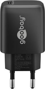 Goobay USB-C 25Watt PD 3.0 Strømforsyningsadapter