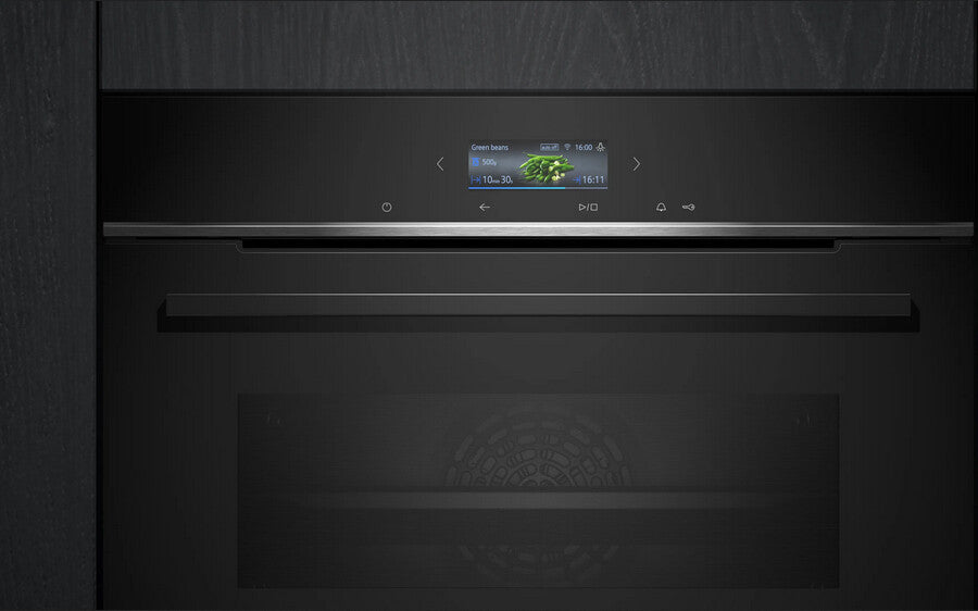 Siemens iQ700 HB776GMB1F ovn 71 L 3600 W Sort