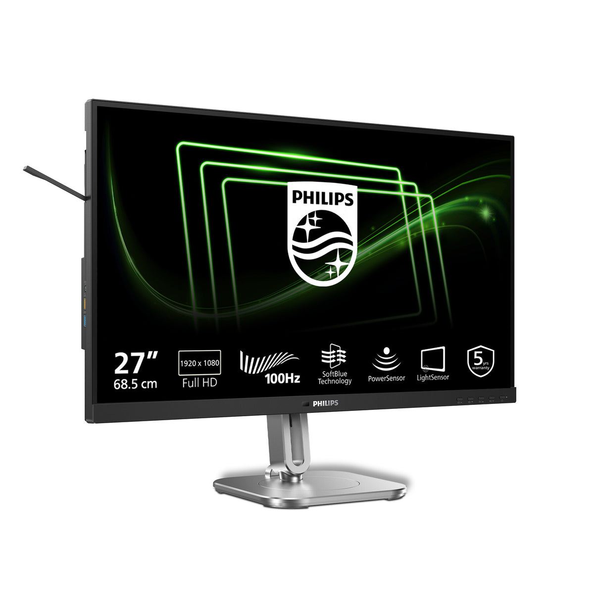 Philips 5000 series 27B2G5200/00 computerskærm 68,6 cm (27") 1920 x 1080 pixel Fuld HD LCD Anthracit