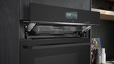 Siemens iQ700 HR776GMB1 ovn 71 L Sort, Rustfrit stål