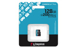 Kingston Technology 128 GB microSDXC Canvas Go! Plus Gen4 200R A2 U3, enkelt pakke uden ADP