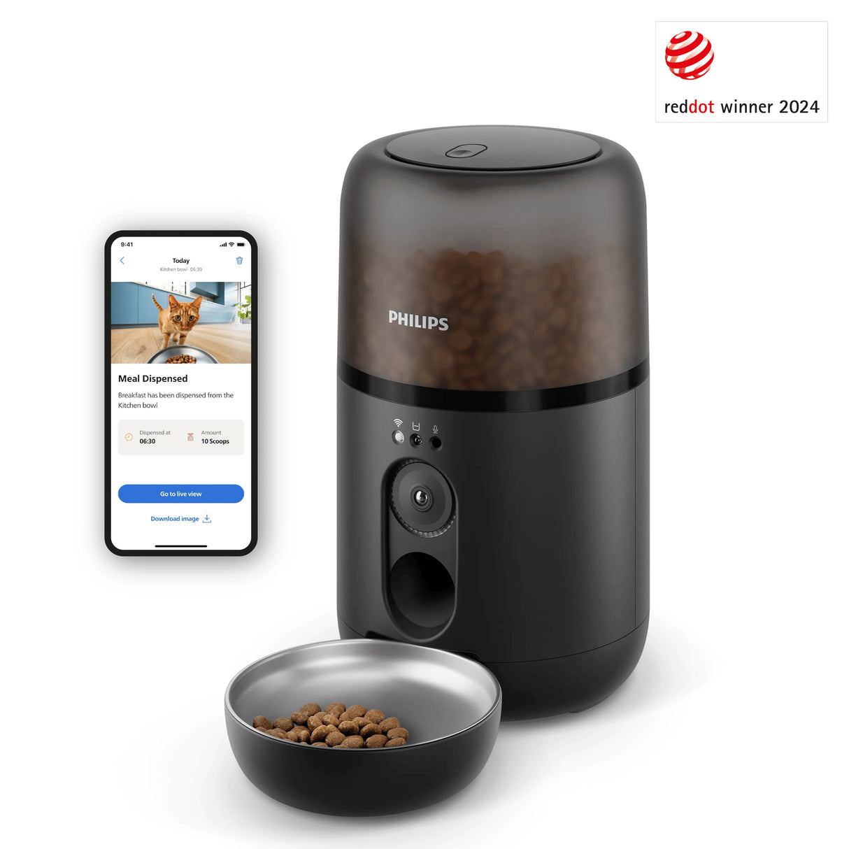 Philips 5000 series Pet Series Smart-foderautomat med kamera (PAW5320/02)
