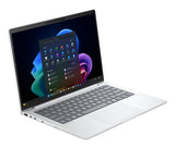 HP EliteBook 8 INC. Copilot+ PC Intel Core Ultra 5 228V Laptop 35,6 cm (14") WUXGA 32 GB LPDDR5x-SDRAM 512 GB SSD Wi-Fi 7 (802.11be) Windows 11 Pro Sølv