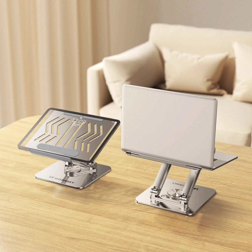 Wozinsky WRS-CPY84SS Stander til laptop og tablet Sølv 43,9 cm (17.3")