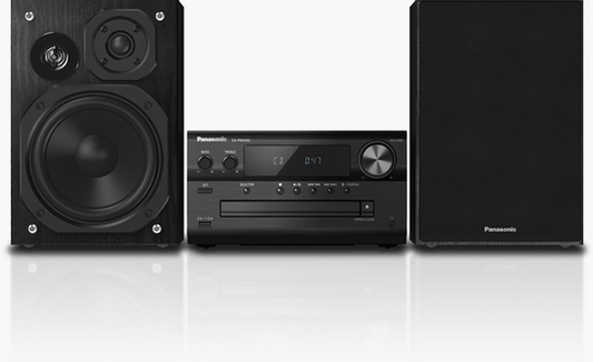 PANASONIC SC-PMX92EG-K, BLACK - MINISYSTEM MED DAB+