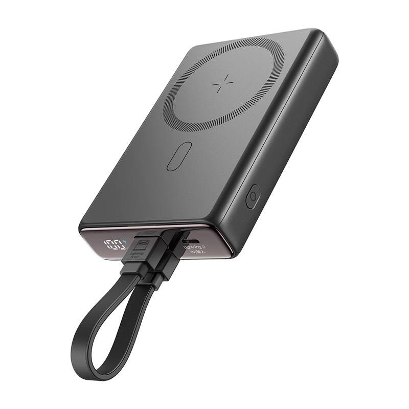 Joyroom magnetisk powerbank med stand JR-PBM01, 20W, 10000mA (sorte)