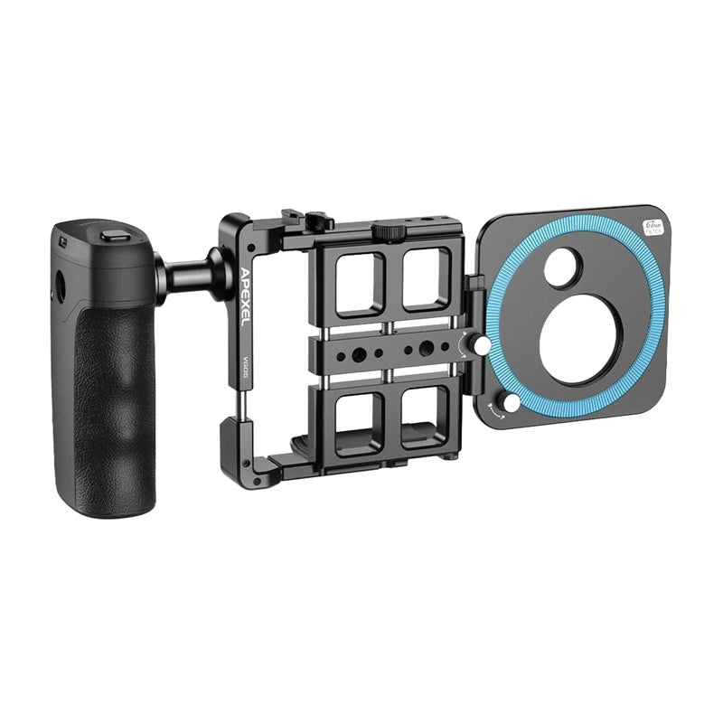 Trådløs opgraderet telefon Rig Vlogging Kit Apexel APL-VG05CH