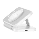 Choetech T616-F 3-i-1-induktiv oplader (hvid)