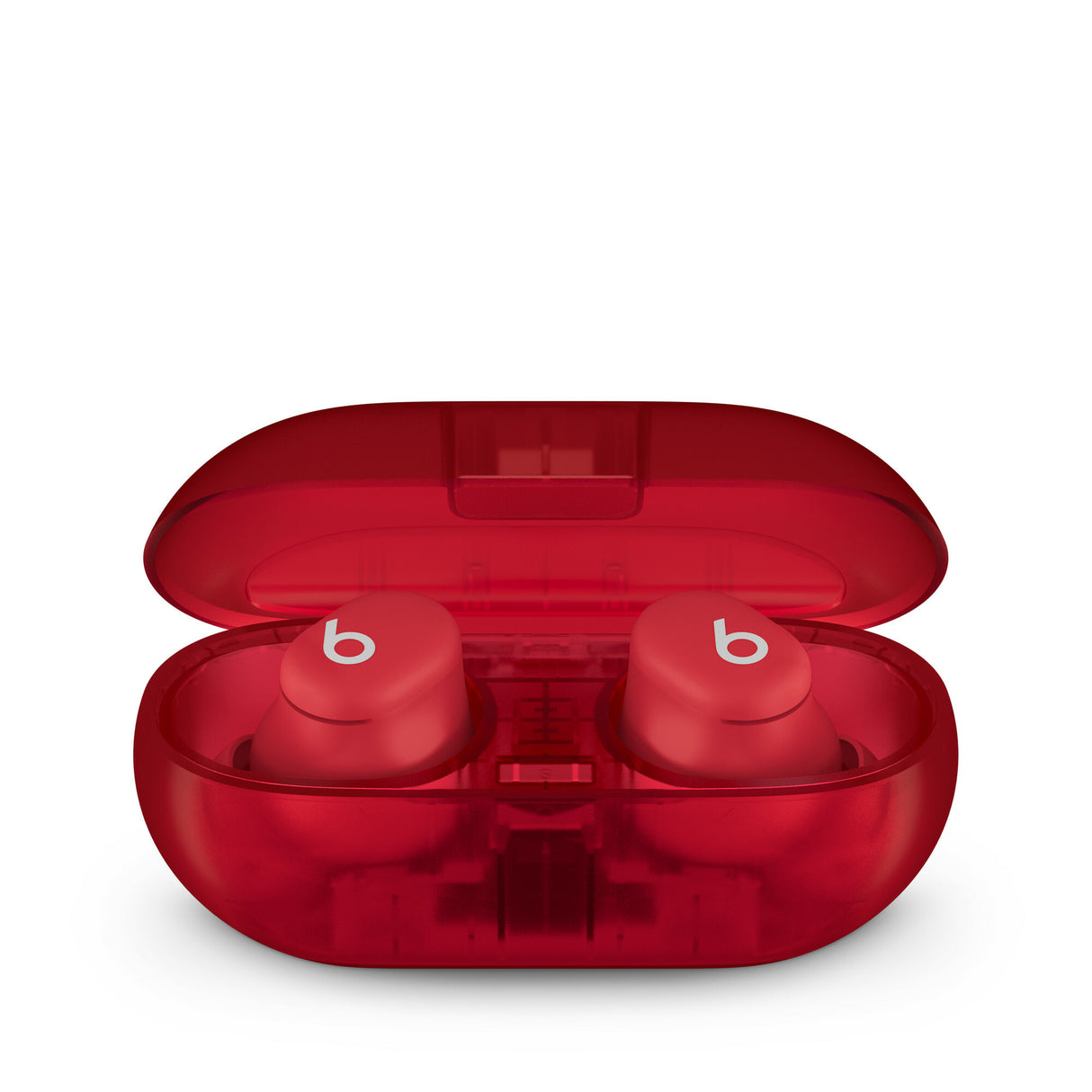 Apple Beats Solo Buds - True Wireless Earbuds - Transparent Red Headset True Wireless Stereo (TWS) I ørerne Opkald/musik Bluetooth Rød, Transparent