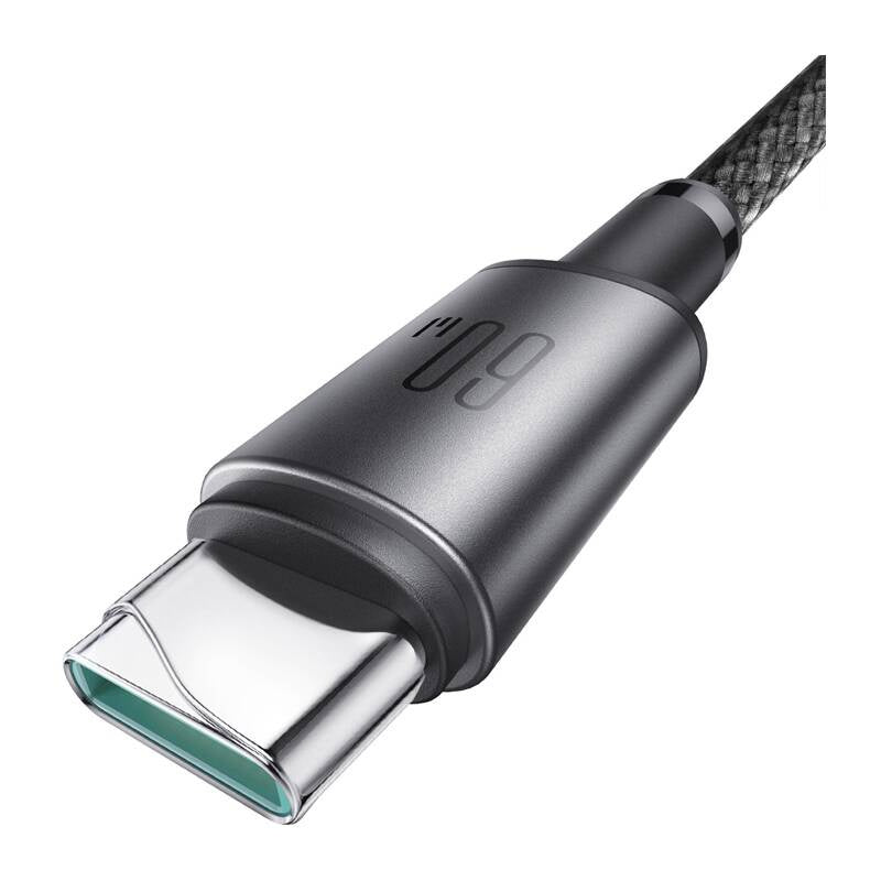 Kabel USB-C - USB-C Joyroom S-A50, 60W, 1.2m szary