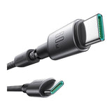 Kabel USB-C - USB-C Joyroom S-A50, 60W, 1.2m szary