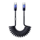 USB-C - USB-C Joyroom kabel S-A43 60W 1,5m sort