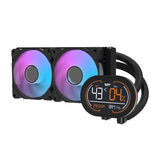 Darkflash DH240D CPU vandkøler (sort)