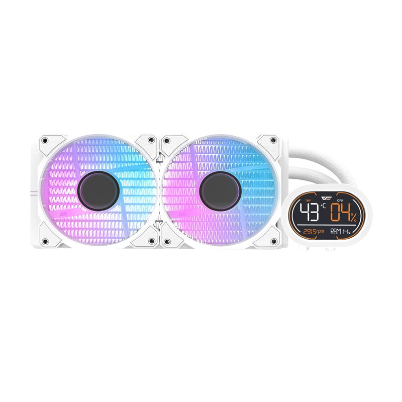 Darkflash DH240D CPU vandkøler (hvid)