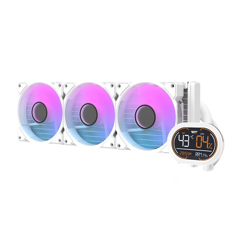 Darkflash DH360D CPU vandkøler (hvid)