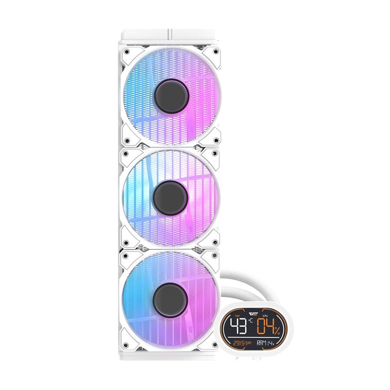 Darkflash DH360D CPU vandkøler (hvid)
