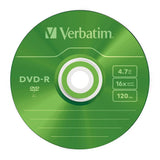 VERBATIM DVD-R 4,7GB 5-pak Slim Case