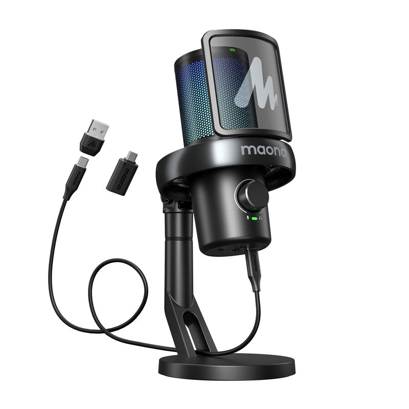 Maono DM40 Pro mikrofon (sort)