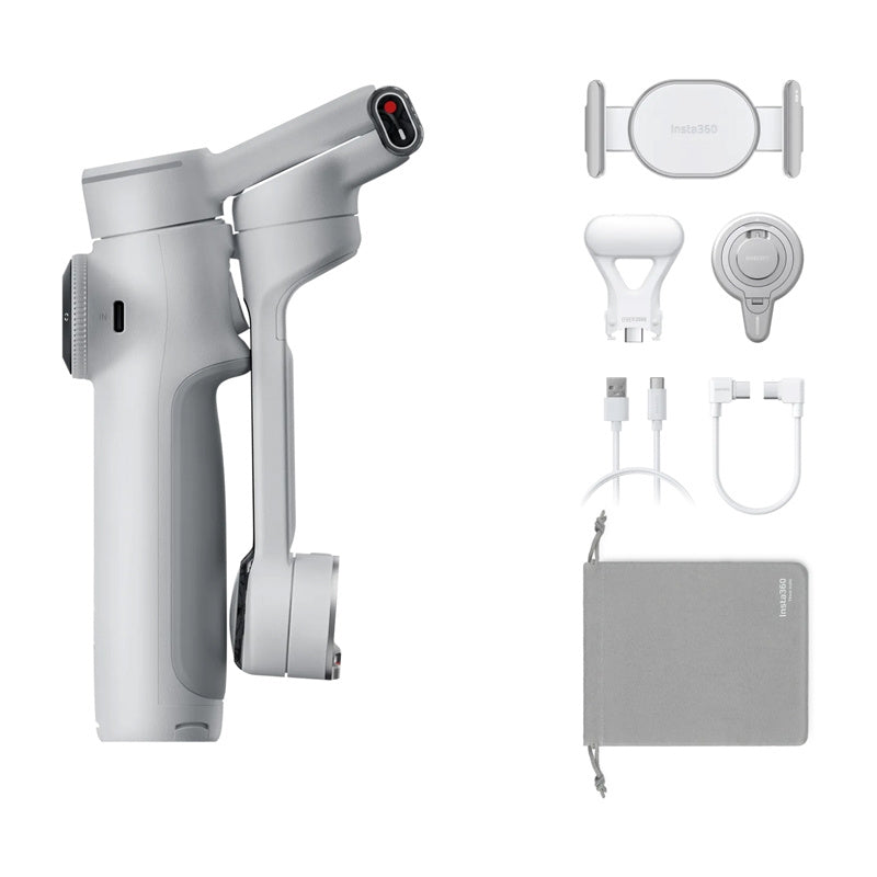 Stabilisator Insta360 Flow 2 Pro Creator Bundle (szary)