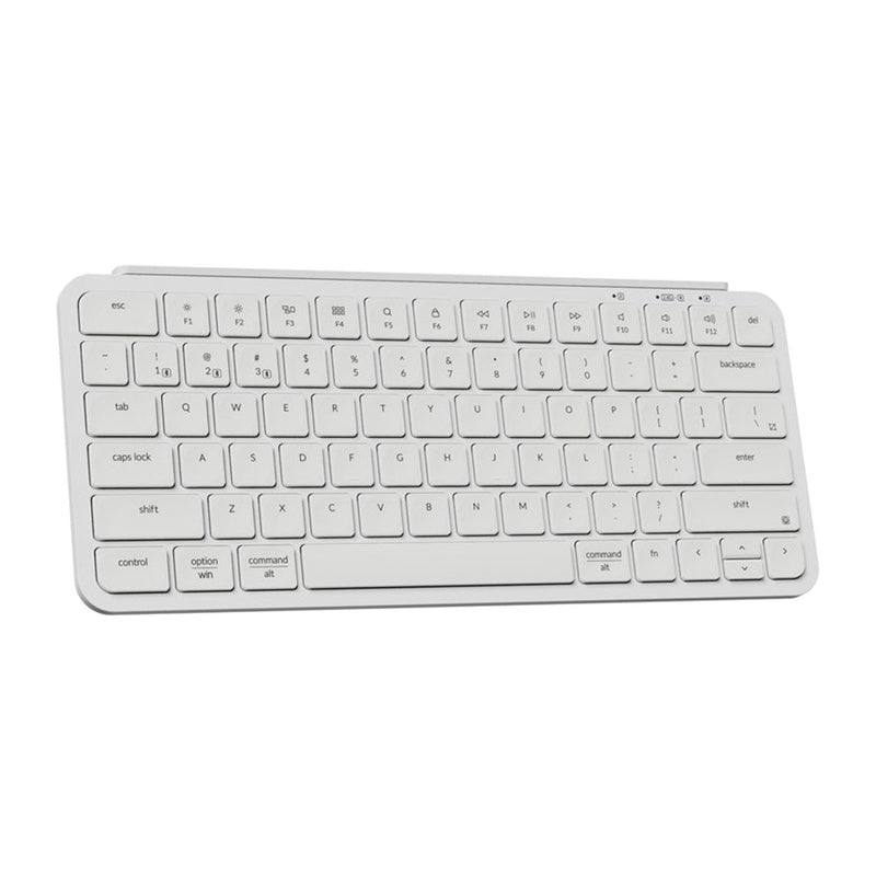 Ultra Slim Keychron B1 Pro 2.4G trådløst tastatur (hvid) [B1P-K8].