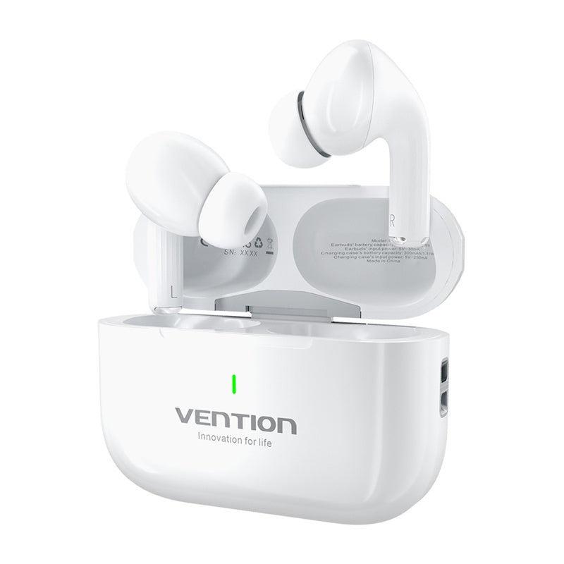 TWS Vention Echo Lite E11 hovedtelefoner (hvid)