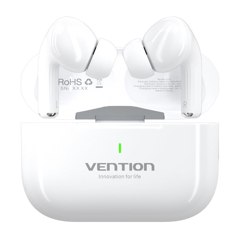 TWS Vention Echo Lite E11 hovedtelefoner (hvid)