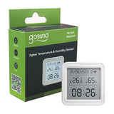 Zigbee Gosund ST17 LCD smart temperatur og fugtighed sensor Tuya