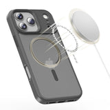Tech Protect Magmat Magsafe Iphone 17 Pro Matte Krydskrift Grå