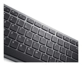 DELL KM7321W tastatur Mus inkluderet Kontor RF trådløs + Bluetooth QWERTY Russisk Grå, Titanium