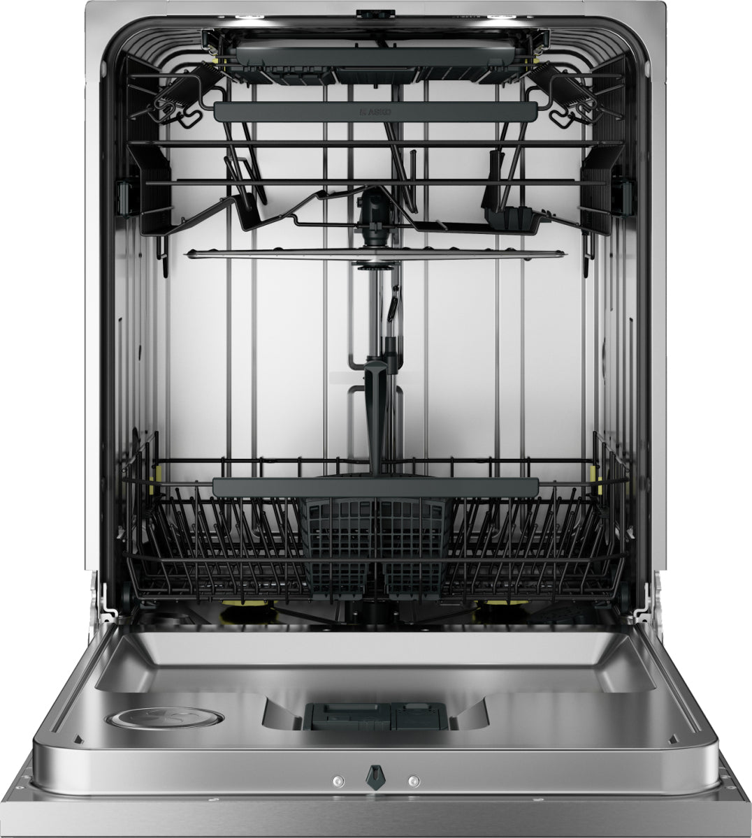 Asko Classic DBI4448ID.S integreret opvaskemaskine med front i rustfrit stål og med 8 Steel konstruktion samt et fleksibelt kurvesystem med en praktisk øverste bestikkurv til bestik og knive. Med en af markedets største indlæsningshøjder (58 cm) er der...