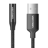 Single-port USB eksternt lydkort Vention Gome 1m (sort)
