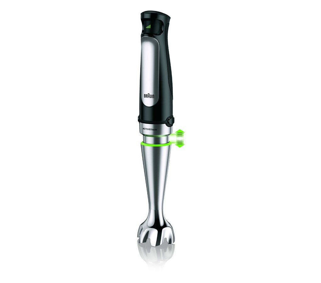 Braun MQ 7000X 0,6 L Nedsænkning blender 1000 W Sort, Satin stål