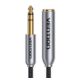 Audiokabel 6,35 mm mand til kvinde Vention 1m