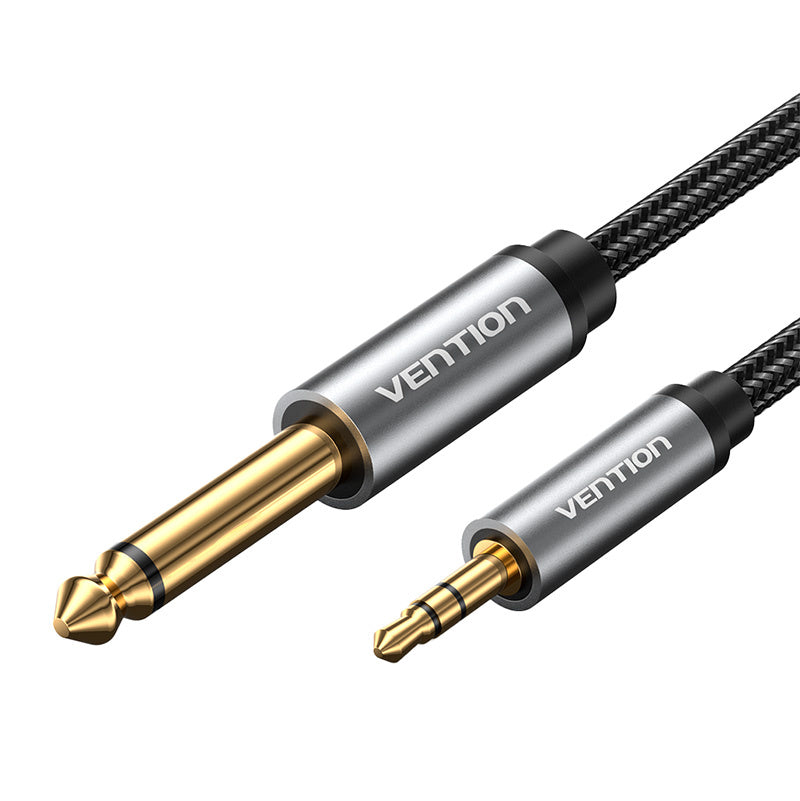 Audio kabel mini jack 3,5 mm mand til jack 6,35 mm mand Vention BCYHF 1m