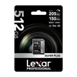 Lexar Professional SILVER PLUS SDXC 512GB hukommelseskort