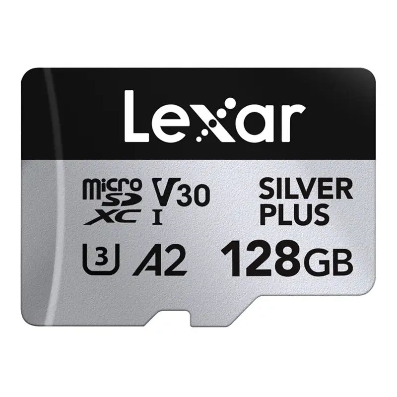 Lexar High-Performance Silver Plus microSDXC 128GB + adapter