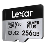 Lexar High-Performance Silver Plus microSDXC 256GB + adapter