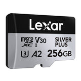 Lexar High-Performance Silver Plus microSDXC 256GB + adapter