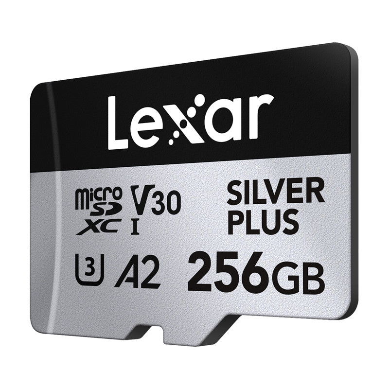 Lexar High-Performance Silver Plus microSDXC 256GB + adapter