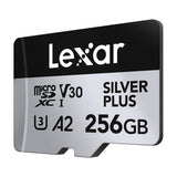Lexar High-Performance Silver Plus microSDXC 256GB + adapter