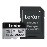 Lexar High-Performance Silver Plus microSDXC 256GB + adapter