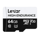 Lexar High-Endurance microSDHC/microSDXC 64GB hukommelseskort