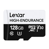 Lexar High-Endurance microSDHC/microSDXC 128GB hukommelseskort