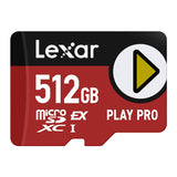 Lexar PLAY Pro microSD Express 7.1 512GB hukommelseskort