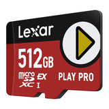 Lexar PLAY Pro microSD Express 7.1 512GB hukommelseskort