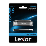 Lexar LRW310X Dual USB-A/C micro SD, SD USB 3.1 hukommelseskortlæser