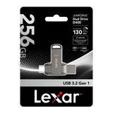 Pendrive Lexar Dual Type-C og Type-A USB 3.1 256GB
